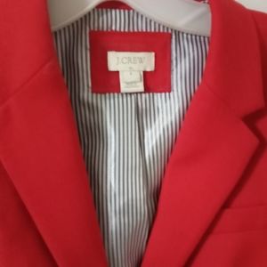 Red blazer
